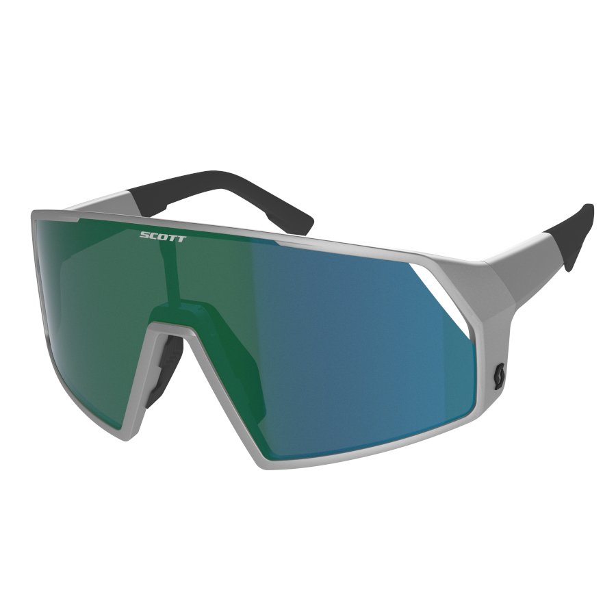 OCULOS DE SOL SCOTT PRO SHIELD SUPERSONIC EDT - SILVER/GREEN CHROME